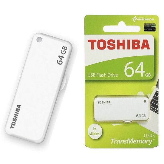 Picture of Toshiba  64GB Slide - White