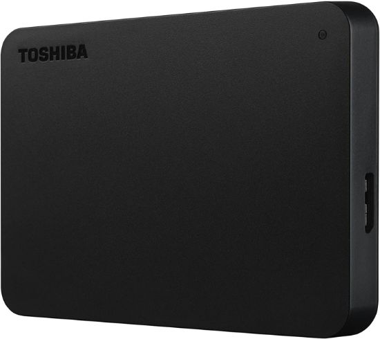Picture of Toshiba Canvio Basics 2TB External Hard Drive 2,5" USB 3.0 Black