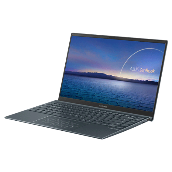 Picture of ASUS ZenBook UX425EA-KI464T Intel Core i5, 14" 8GB RAM, 256GB  Win 10 Pine Grey | Laptop + Free Canon AIO MG2540 Printer