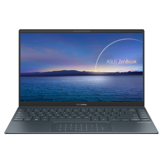 Picture of ASUS ZenBook UX425EA-KI464T Intel Core i5, 14" 8GB RAM, 256GB  Win 10 Pine Grey | Laptop + Free Canon AIO MG2540 Printer
