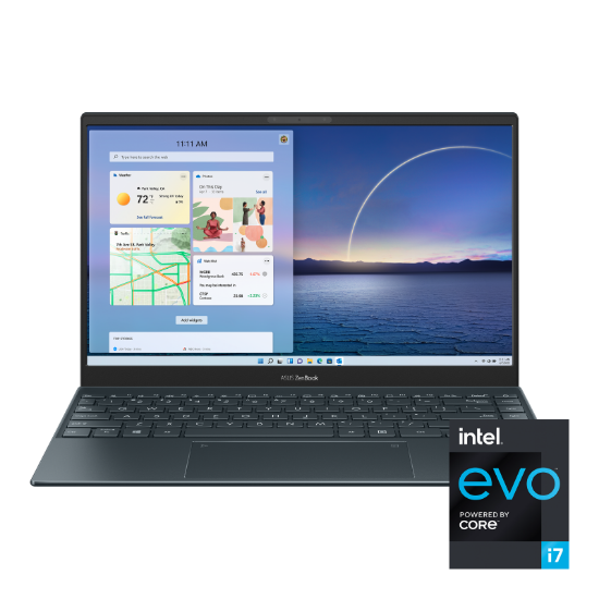 Picture of Asus ZenBook 13 UX325EA-KG333T Intel® Core™ i7 11th Gen 8GB RAM 512GB SSD Win 10  
