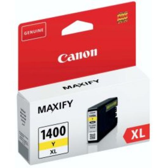 Picture of Canon PGI-1400XL High Yield Yellow Ink Cartridge
