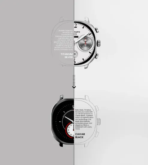 Picture of HiFuture AIX Silver smart watch 