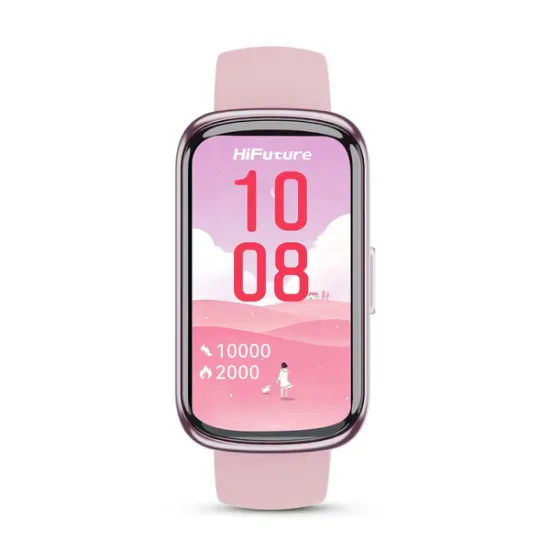 Picture of HiFuture EVO2 Beige Smart Watch, 1.47 Inch AMOLED Display, IP68 Water Resistant, 7 Days Battery Life, Heart Rate & Sleep Monitoring