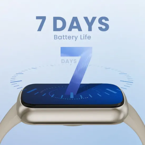 Picture of HiFuture EVO2 Rose Gold smart watch  1.47 Inch AMOLED Display, IP68 Water Resistant, 7 Days Battery Life, Heart Rate & Sleep Monitoring