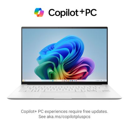 Picture of ASUS Zenbook S 14 OLED UX5406SA-PZ130W Intel Core Ultra 7-155H 16GB RAM 1TB  SSD "Backlit Chiclet Keyboard Win Touch screen 11 Home