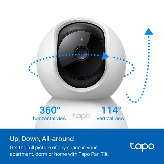 Picture of TP-Link Tapo C200 Pan/Tilt Home Security Wi-Fi Camera 