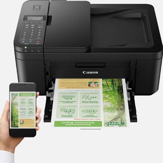 Picture of Canon Pixma TR4645 Print, Scan, Copy & Fax Wireless Inkjet Printer