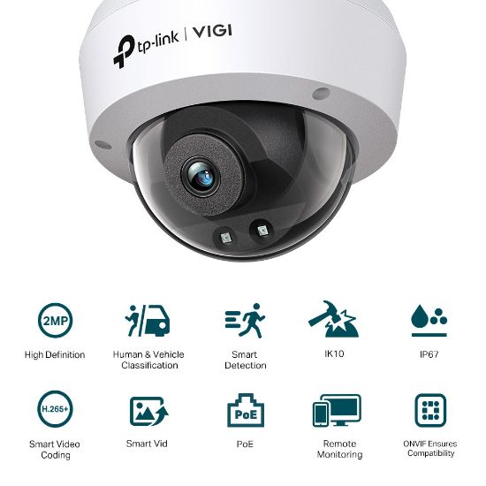 Picture of TP-LINK 2MP Dome Network Camera - VIGI C220I(2.8MM)	