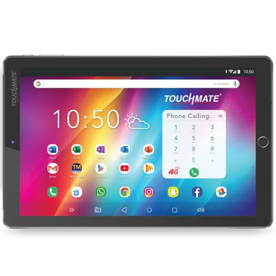 Picture of TOUCHMATE 10.1” 4G Calling Tablet with MS Office| 128GB Built-in Memory | 4GB RAM |