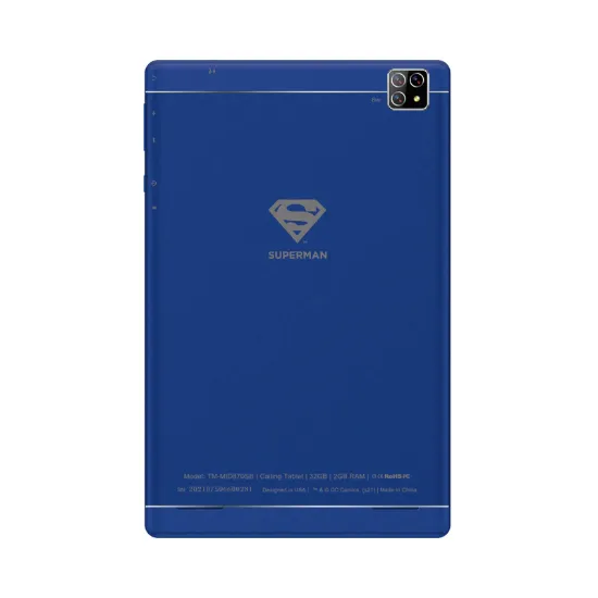 Picture of SUPERMAN 8" Tablet with MS Office - (Super Tab) | SKU : TM-MID870SB