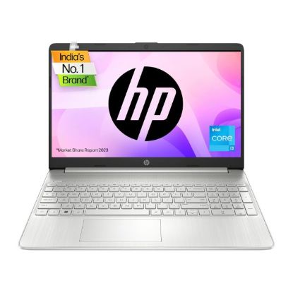 Picture of HP 15s-fq5413nia Laptop (B1AU4EA), Intel? Core™ i3-1215U, 4GB RAM, 256GB SSD