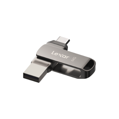 Picture of 64GB Lexar Dual Type-C and Type-A USB 3.2 Flash Drive, up to 130MB/s read