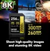 Picture of 256GB Lexar Professional 2000x SDXC UHS-II Card, up to 300MB/s read, 260MB/s write, C10 V90 U3
