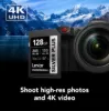 Picture of 128GB Lexar Professional SILVER PLUS SDXC UHS-I Card, up to 255MB/s read, 180MB/s write, C10 V30 U3