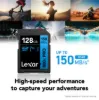 Picture of 128GB Lexar Professional 800x PRO SDXC UHS-I Card, up to 150MB/s read, C10 V30 U3