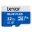 Picture of 32GB Lexar High-Performance BLUE PLUS microSDXC UHS-I with SD adapter, up to 100MB/s read, C10