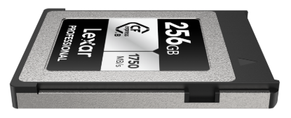 Picture of 256GB Lexar Professional CFexpress Type B Card Silver Series, up to 1750MB/s read, 1300MB/s write