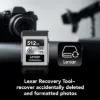 Picture of 512GB Lexar Professional CFexpress 4.0 Type B Card Silver Series, up to 3600MB/s read, 3000MB/s write