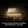 Picture of 256GB Lexar Professional GOLD CFexpress 4.0 Type A Card, up to 1800MB/s read, 1650MB/s write