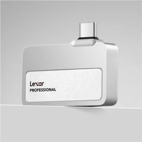Picture of Lexar External Portable SSD 2TB, USB 3.2 Gen 2x2, up to 1050MB/s read, 1000MB/s write, Silver
