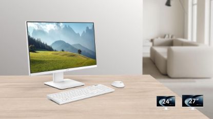 Picture of ASUS V400 AIO	PC Intel Core i5 8GB  SDRAM, 512GB SSD, 23.8FHD LCD, Windows 11, White