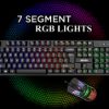 Picture of Elista Wired USB Gaming Keyboard & Mouse Combo | RGB Backlit | Suspension Key Cap | (ELS-Bolt)