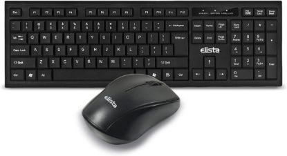 Picture of Elista ELS KMC-752 Wireless Keyboard and Mouse Combo | 2.4 GHz Wireless Nano USB Receiver - PC/Laptop